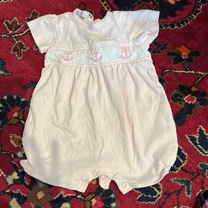 Huh Me First Baby Girl Romper 6-9 Month